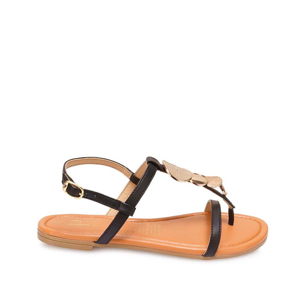 Sandalia D'orsay Casual CESI-2612 Negro Piazza
