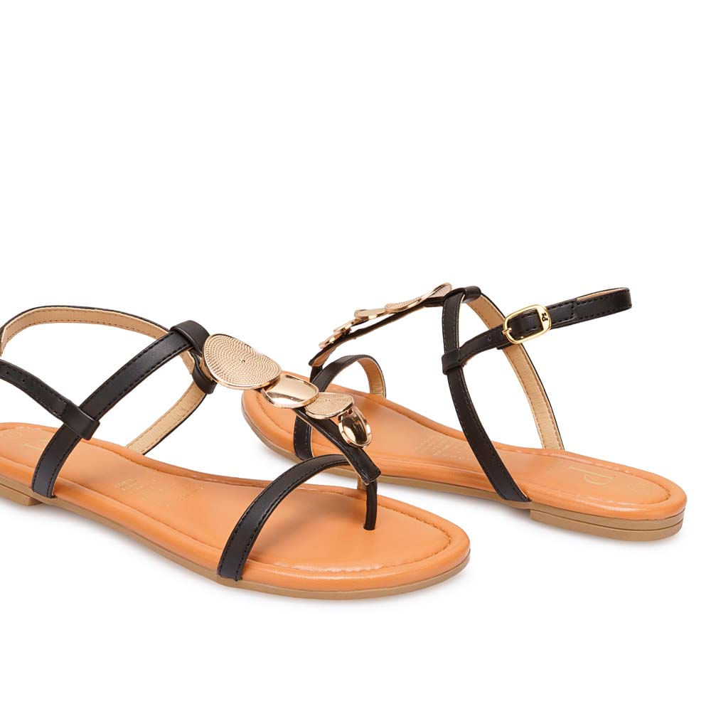Sandalia D'orsay Casual CESI-2612 Negro Piazza - Imagen 11