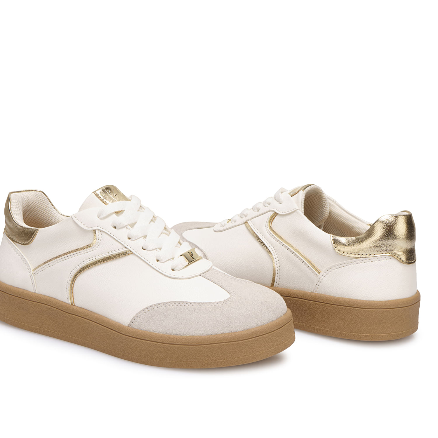 Zapatilla Casual CESI-2615 Blanco/Dorado Piazza - Imagen 10