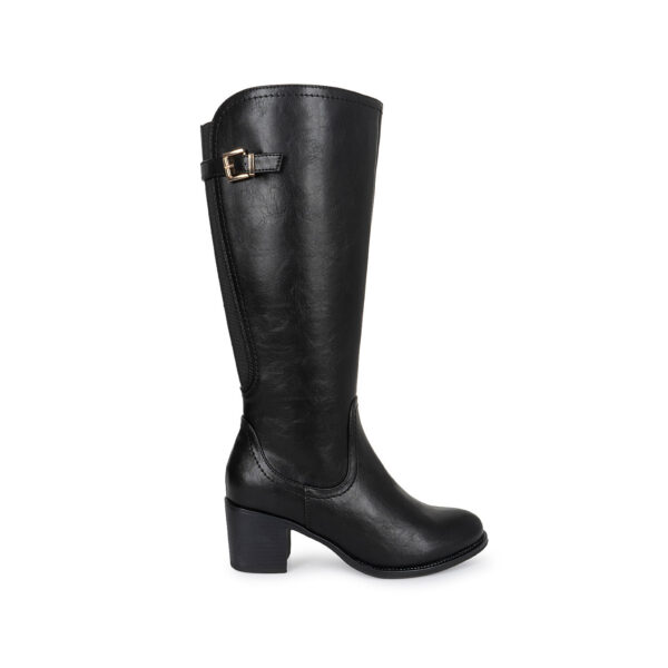 Bota Alta Jodhpur Casual DAVI-2606 Negro ADV