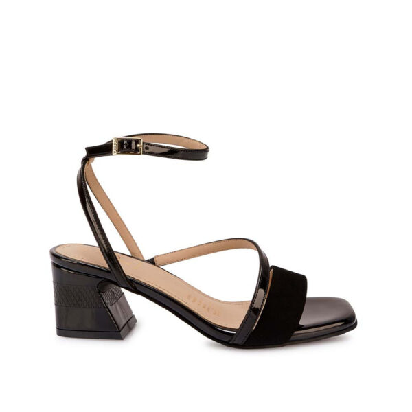 Sandalia D'orsay Casual DON-2618 Negro Piazza