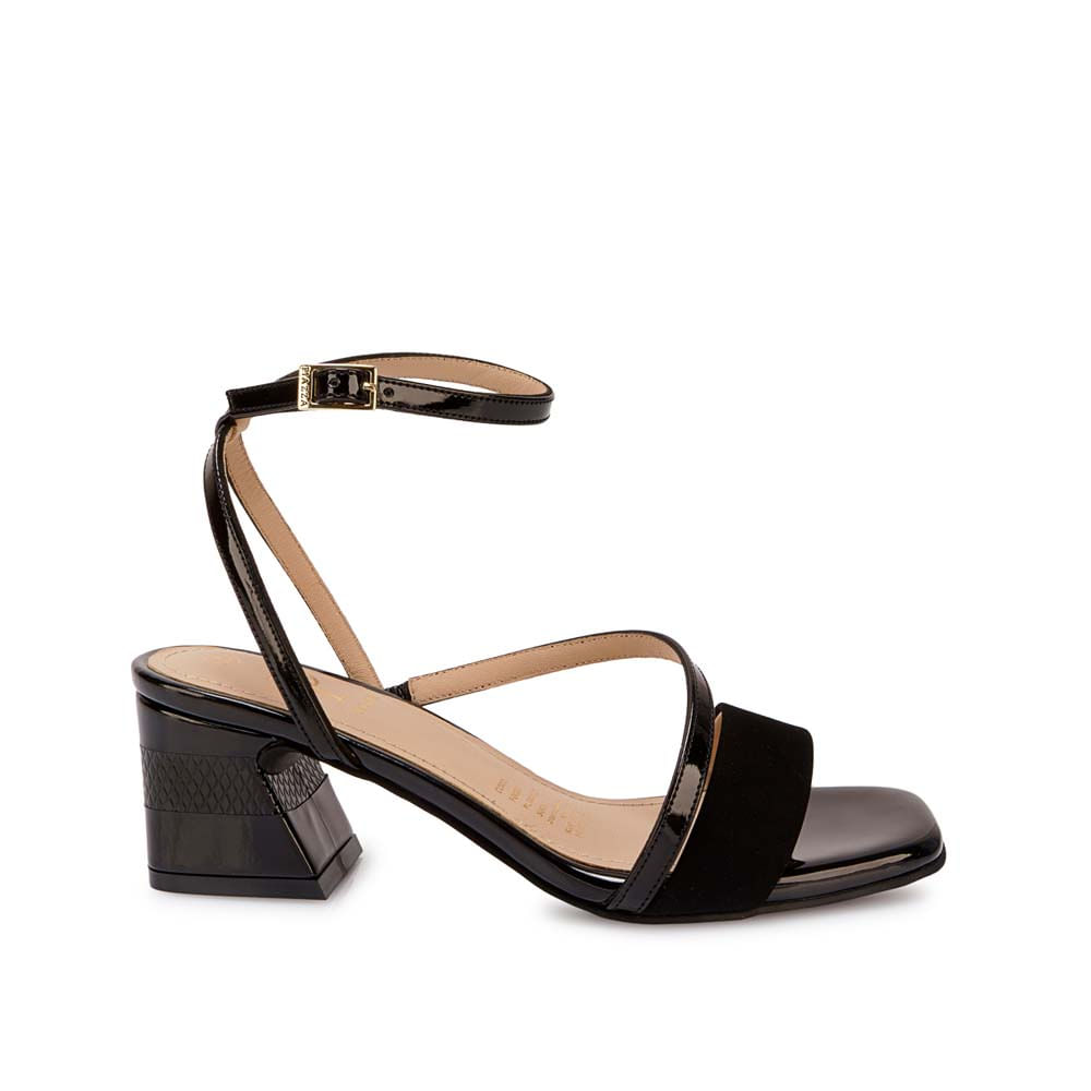 Sandalia D'orsay Casual DON-2618 Negro Piazza