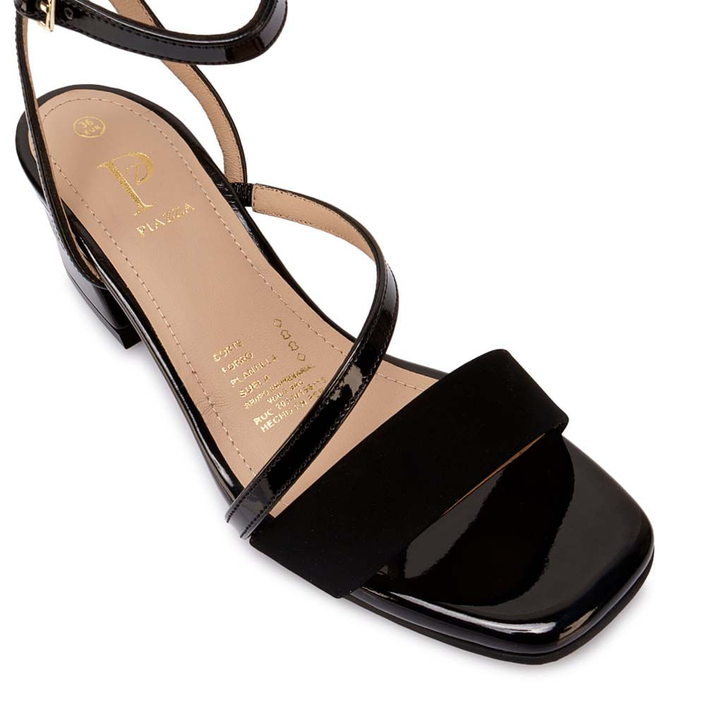 Sandalia D'orsay Casual DON-2618 Negro Piazza - Imagen 6