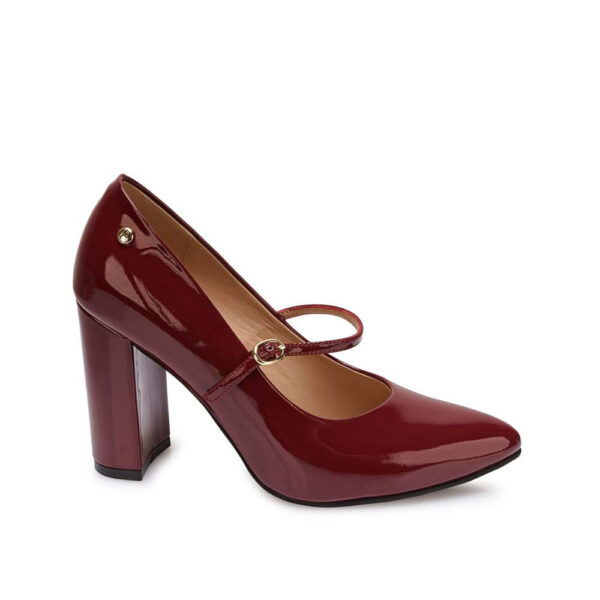 Zapato Maryjane Vestir DON-2624 Vino Piazza