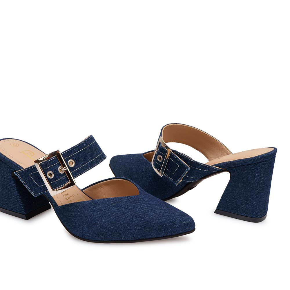 Zapato Stiletto Vestir DON-2627 Denim Piazza - Imagen 3
