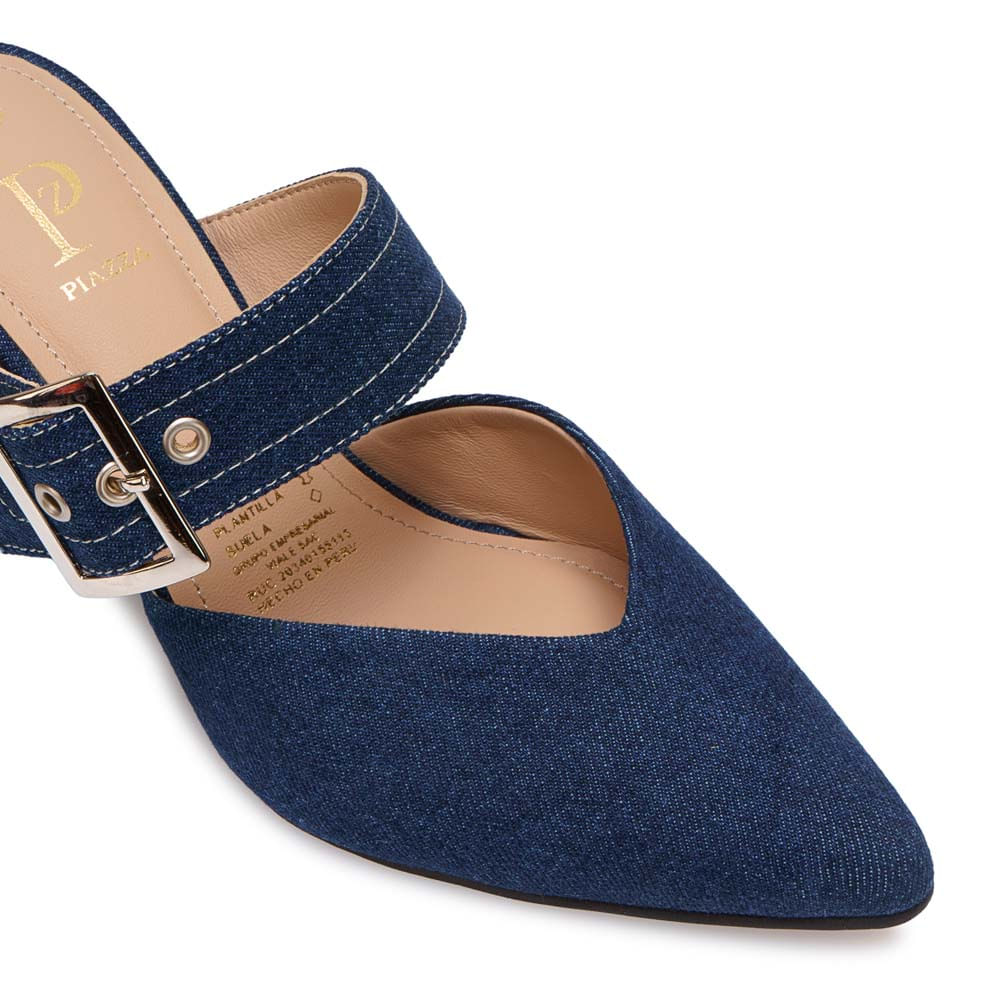 Zapato Stiletto Vestir DON-2627 Denim Piazza - Imagen 2