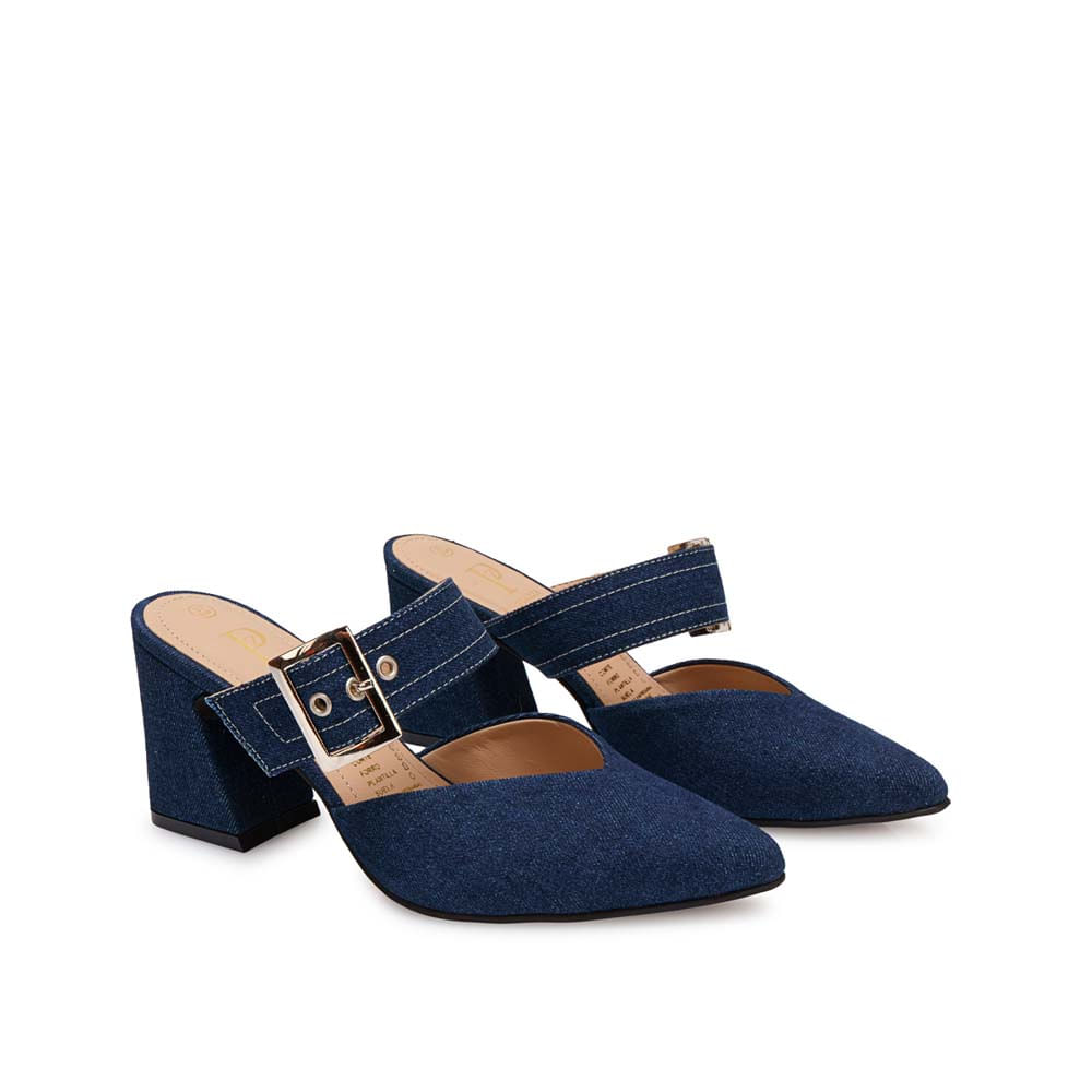 Zapato Stiletto Vestir DON-2627 Denim Piazza - Imagen 4