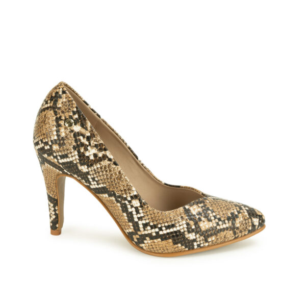 Zapato Stiletto Casual DON-2638 Piton/Cara Piazza