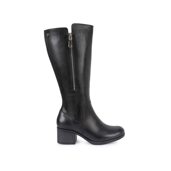 Bota Alta Jodhpur Casual FER-2630 Negro Viale Cuero
