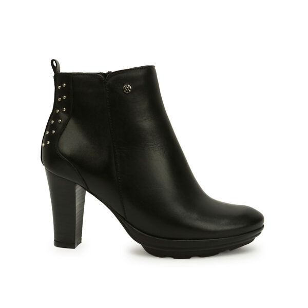 Botin Casual FER-2632 Negro Viale Cuero
