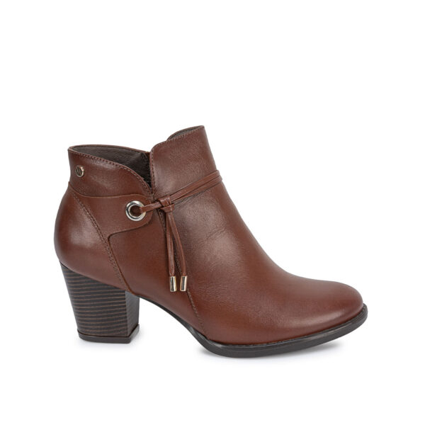 Botin Jodhpur Casual FER-2647 Castaño Viale Cuero