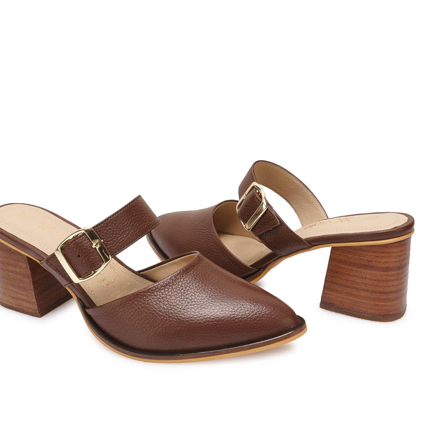 Zapato Sueco Casual GISE-2501 Canela Viale - Imagen 2