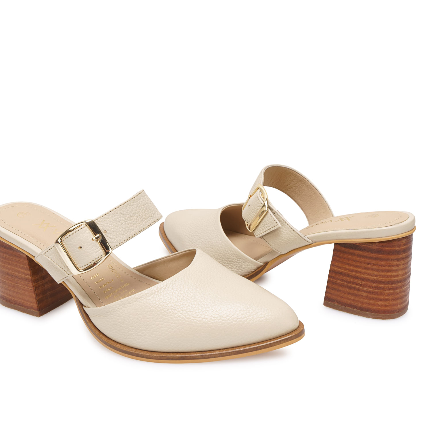 Zapato Sueco Casual GISE-2501 Vainilla Viale - Imagen 2
