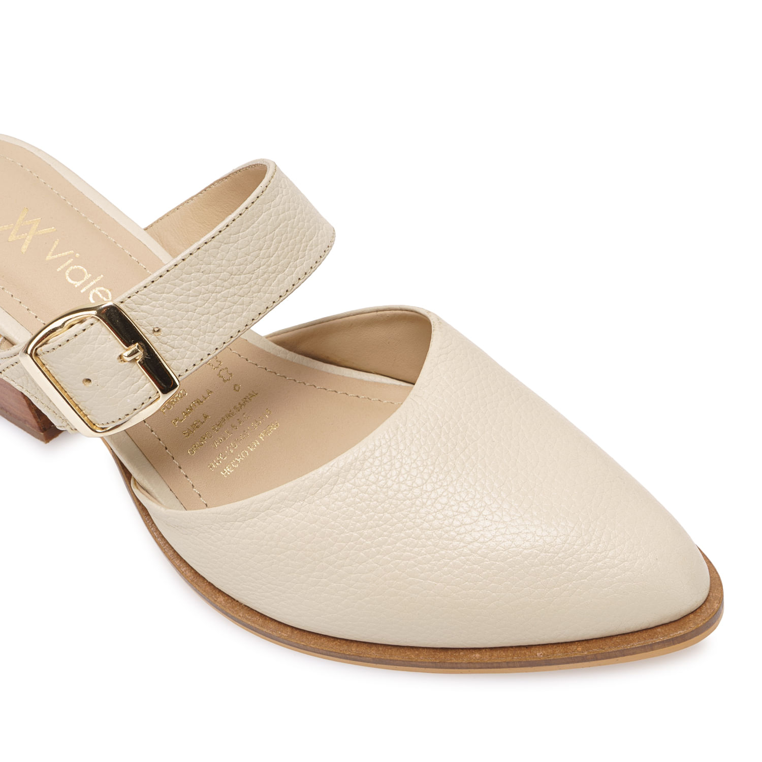 Zapato Sueco Casual GISE-2501 Vainilla Viale - Imagen 15