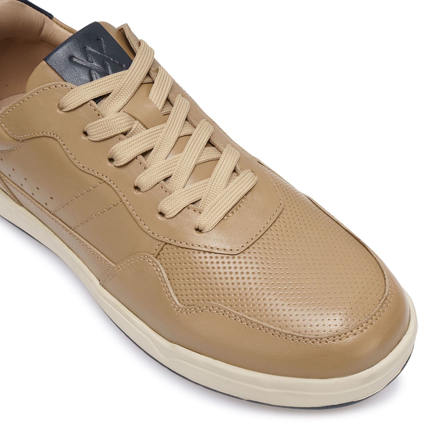 Zapatilla Casual JOSE-2606 Nutria Viale Homme Cuero - Imagen 7