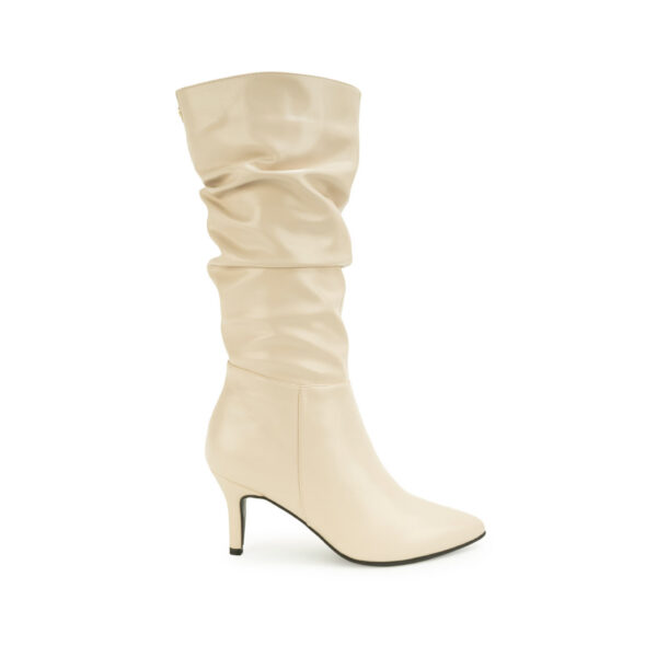 Bota Alta Basico Casual KALU-2602 Hueso Piazza