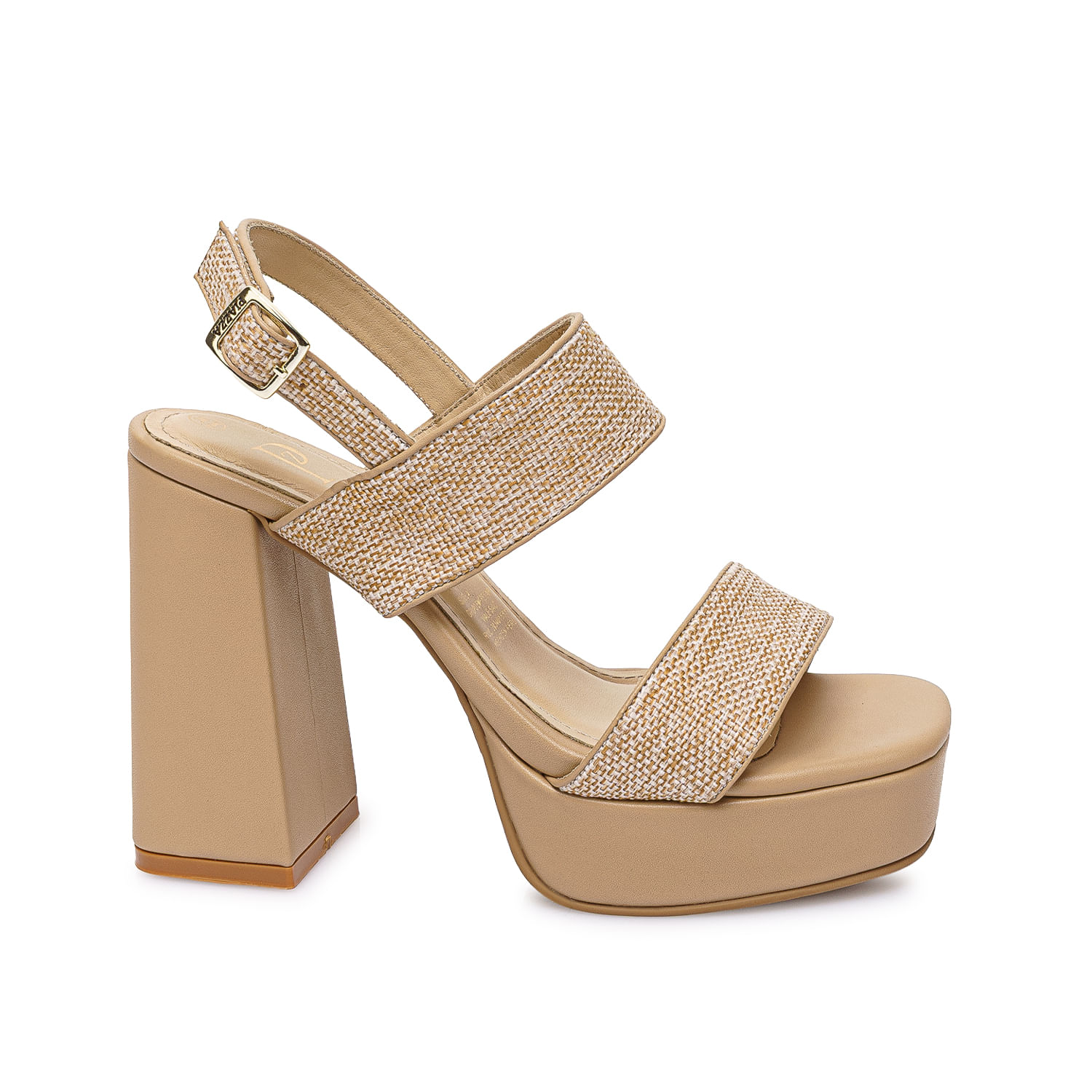 Sandalia D'orsay Casual KATHE-2609 Beige Piazza