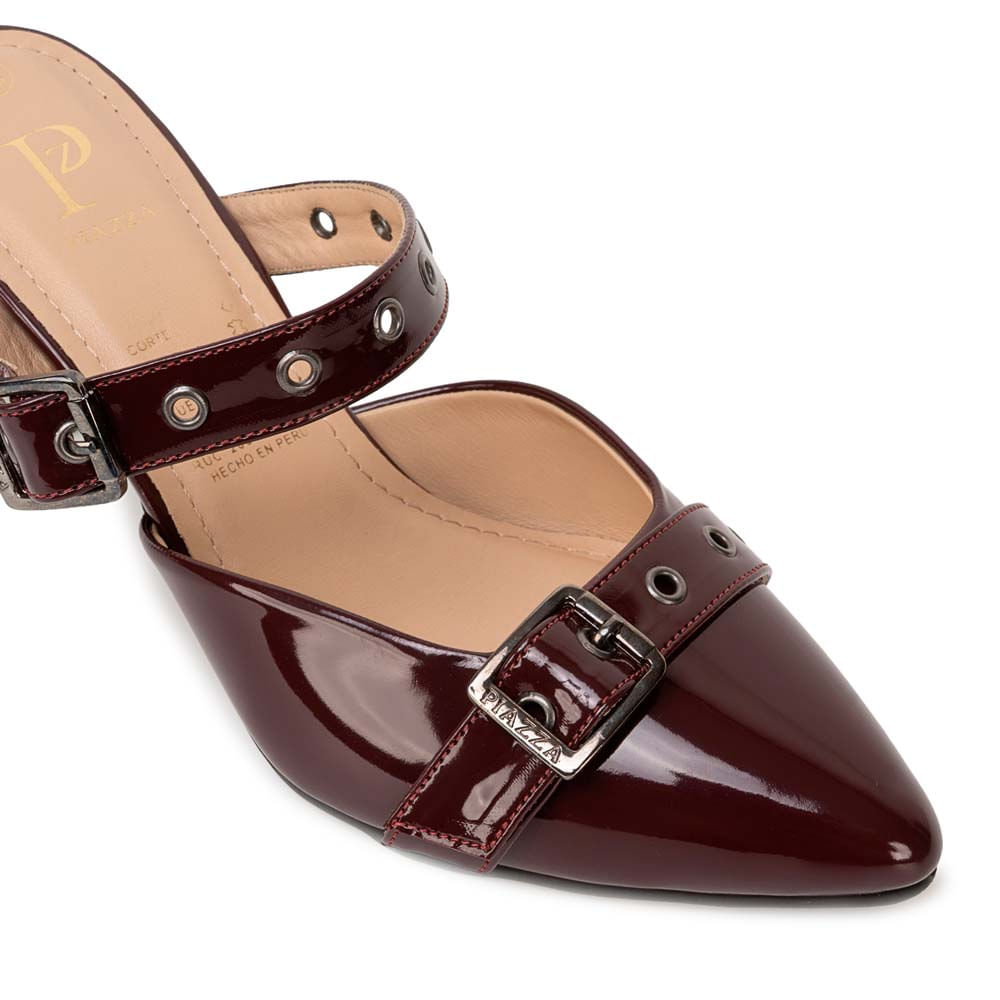 Zapato Stiletto Casual KATHE-2622 Vino Piazza - Imagen 2