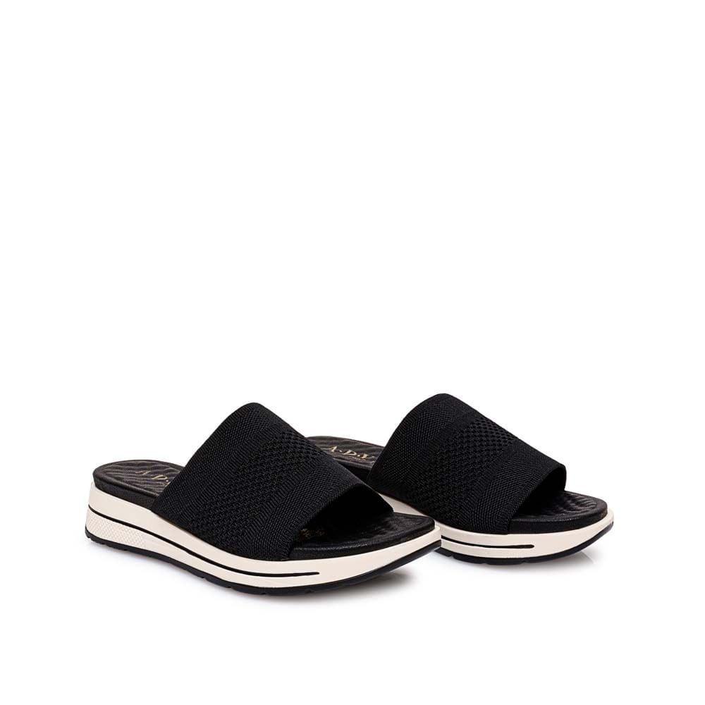 Sandalia Slide Casual LAU-2601 Negro ADV - Imagen 8