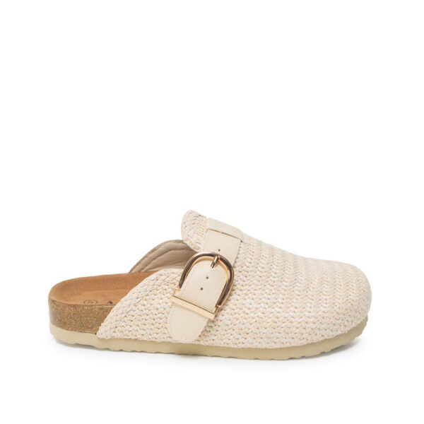 Sandalia Sueco Casual LAU-2607 Beige ADV
