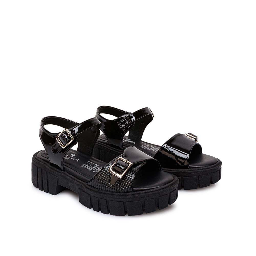 Sandalia D'Orsay Casual LIA-2602 Negro Piazza Kids - Imagen 12