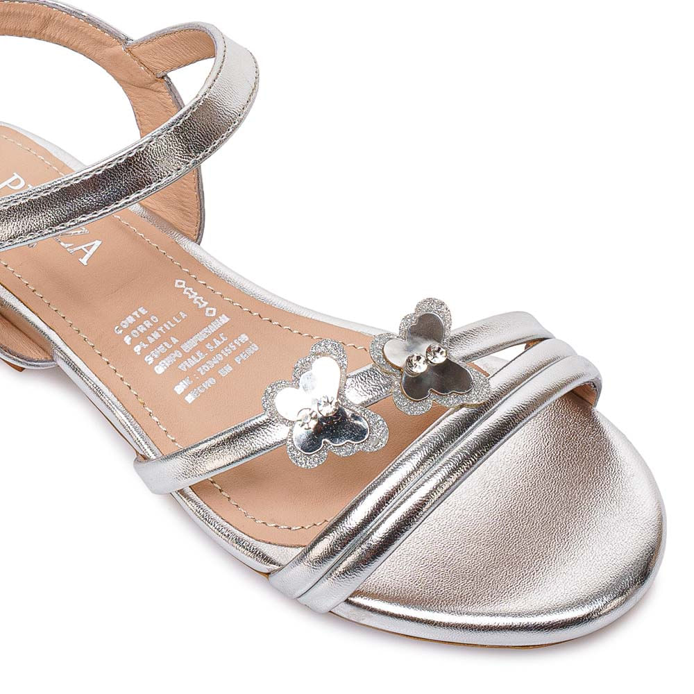 Sandalia D'Orsay MADIS-2605 Plata Piazza Kids - Imagen 15