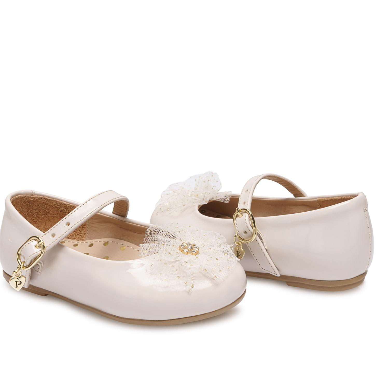 Zapato Ballerina Casual MADIS-2612 Hueso Piazza Kids - Imagen 2