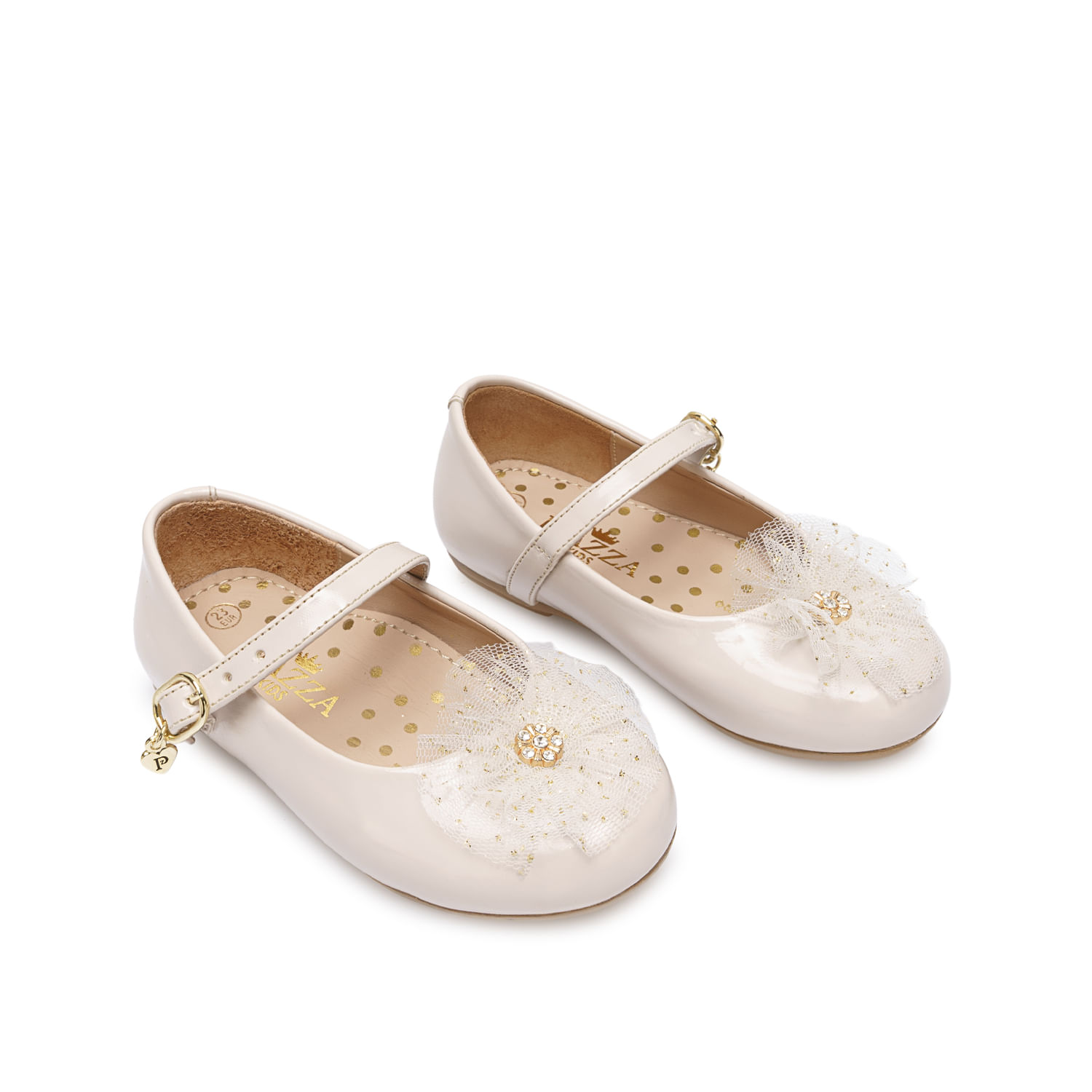 Zapato Ballerina Casual MADIS-2612 Hueso Piazza Kids - Imagen 12