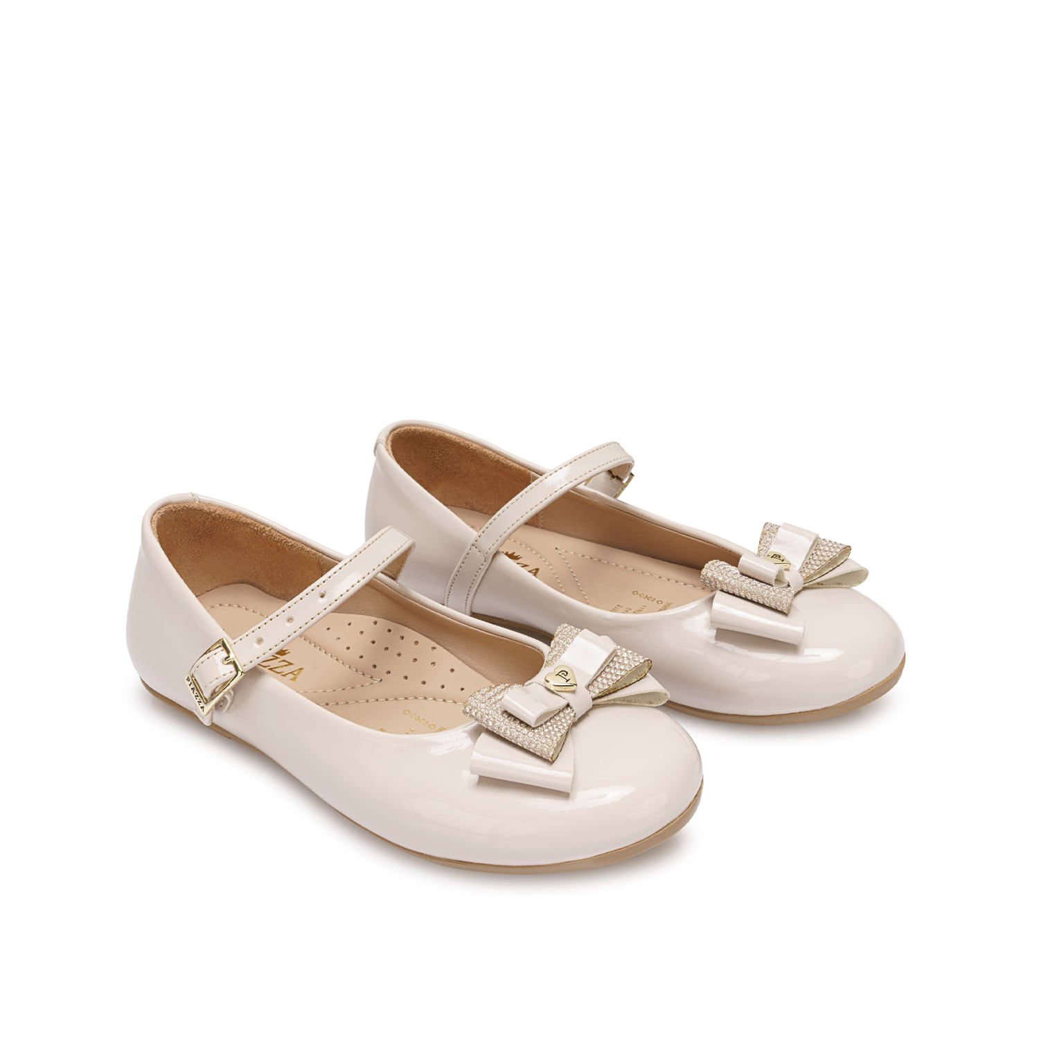 Zapato Ballerina Casual MADIS-2619 Hueso Piazza Kids - Imagen 12