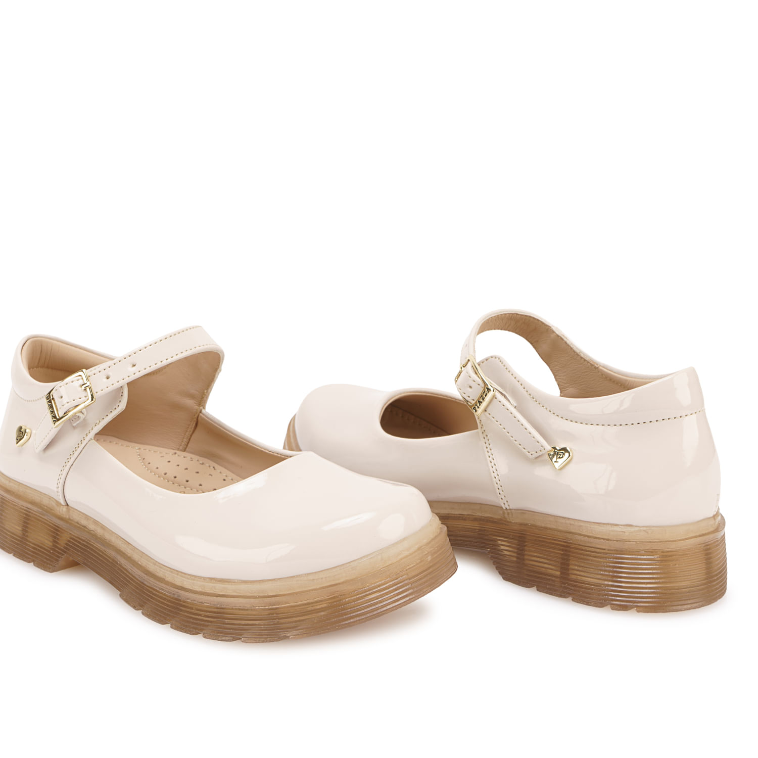 Zapato Ballerina Casual MADIS-2628 Hueso Piazza Kids - Imagen 2