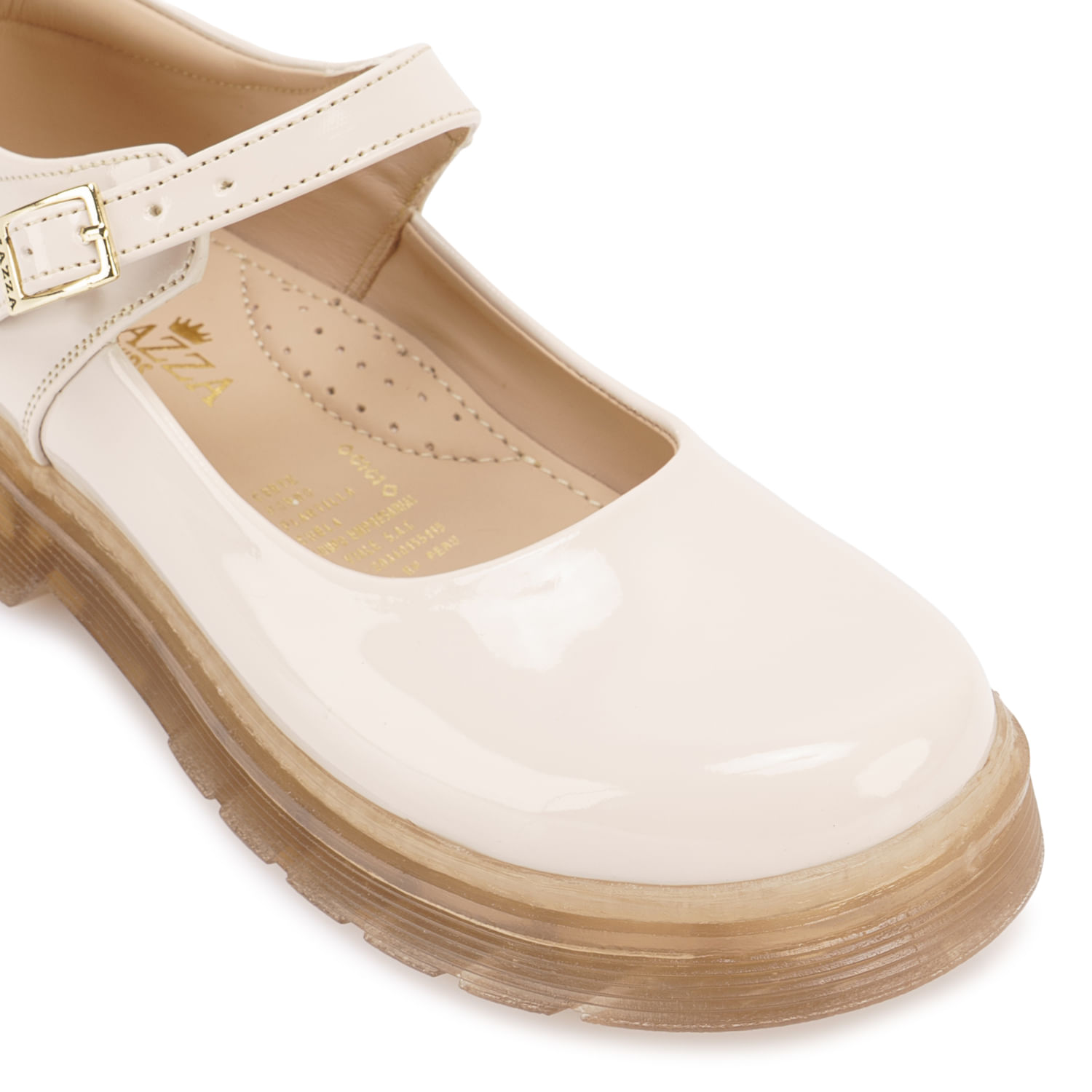 Zapato Ballerina Casual MADIS-2628 Hueso Piazza Kids - Imagen 3