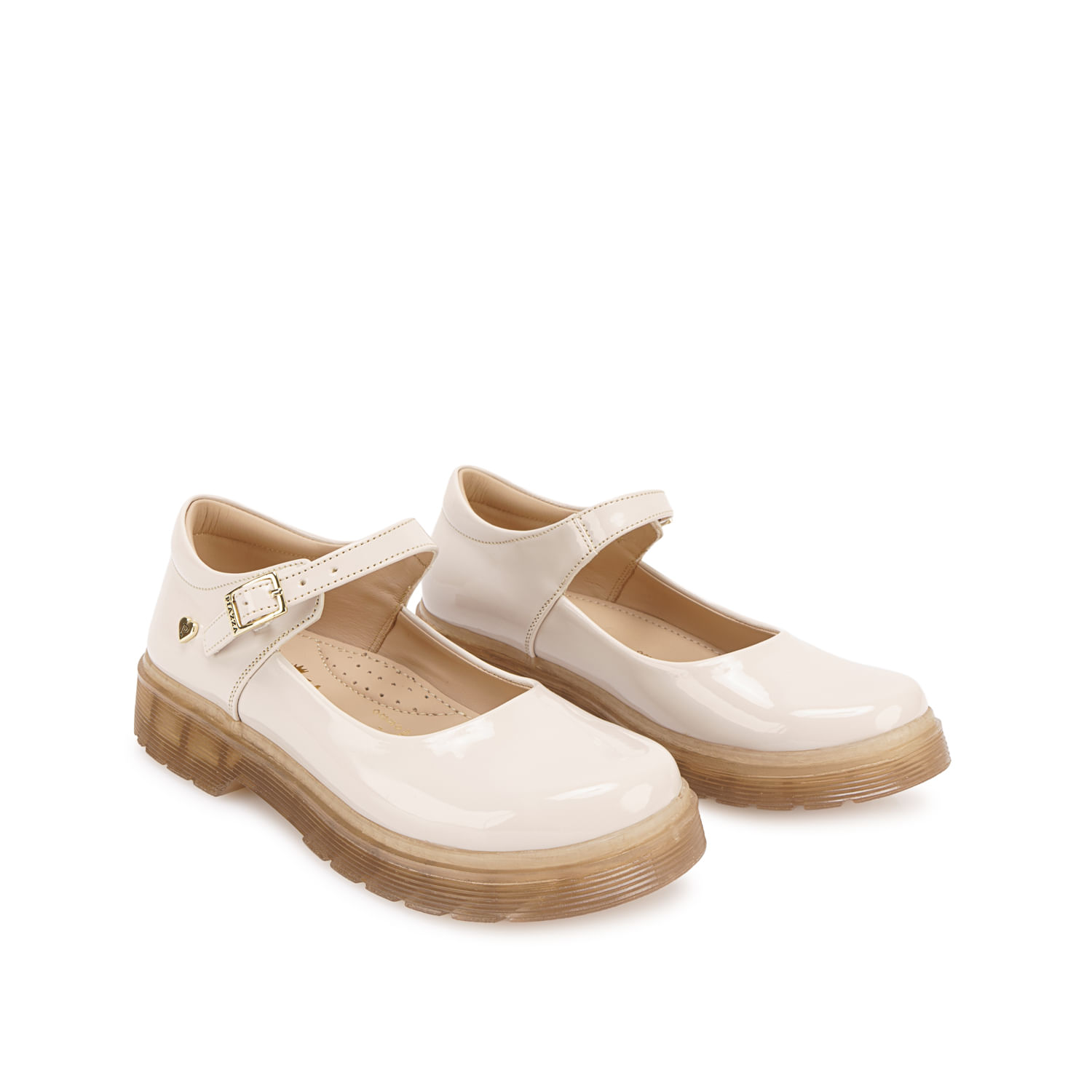 Zapato Ballerina Casual MADIS-2628 Hueso Piazza Kids - Imagen 4