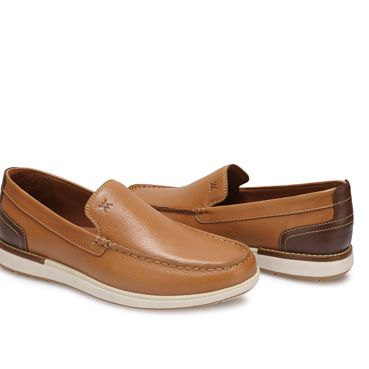 Zapato Mocasín Casual MATEO-2605 Habano Viale Homme Cuero - Imagen 10