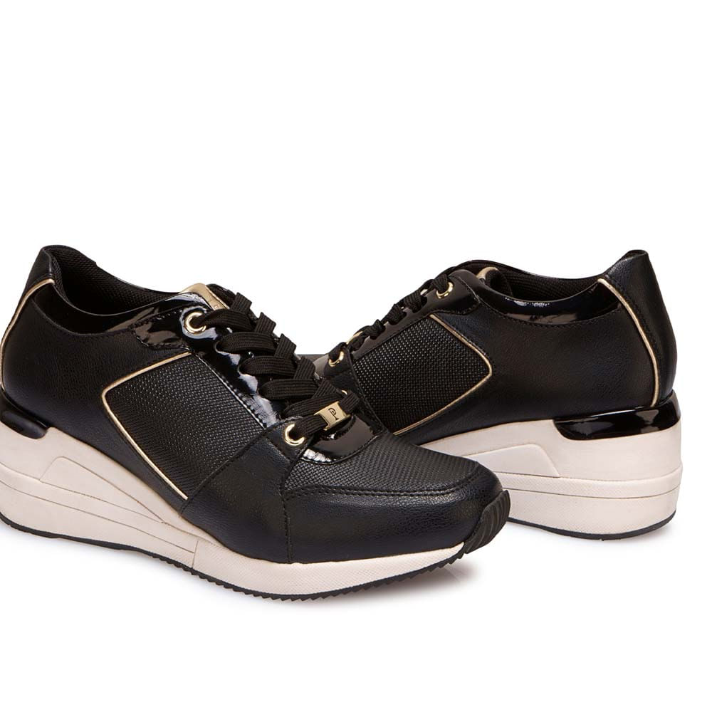 Zapatilla Casual MAVI-2608 Negro Piazza - Imagen 3