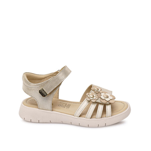 Sandalia D'orsay Casual MIA-2608 Dor/Hues Rabbit Cuero