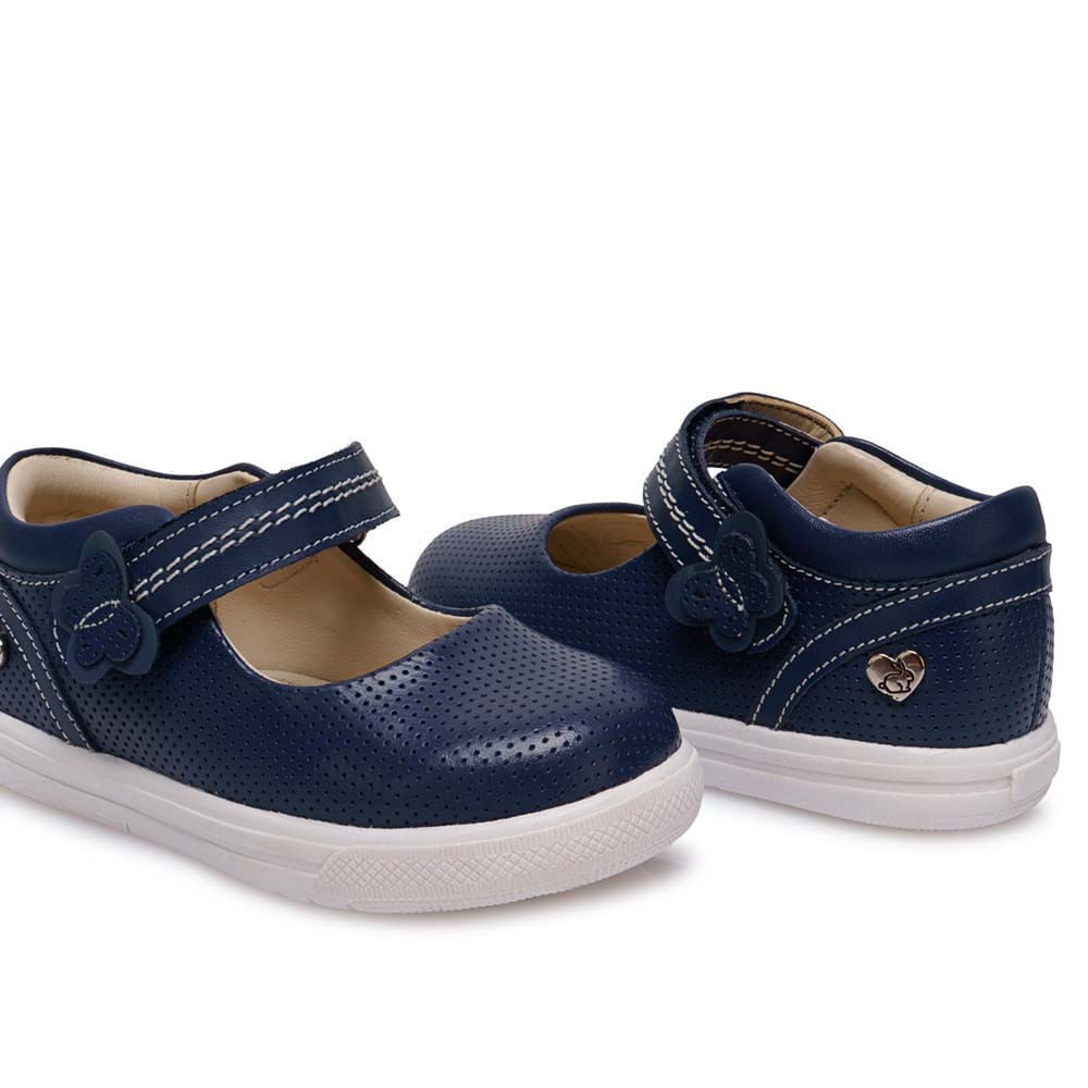 Zapato Maryjane Casual MIA-2616 Azul Rabbit Cuero - Imagen 3