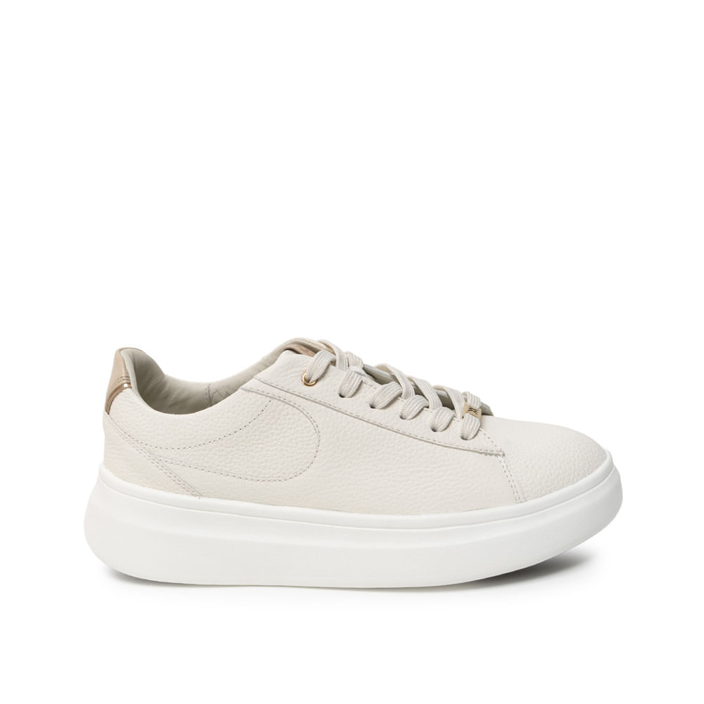 Zapatilla Casual REC-2601 Blanco Sof Viale Cuero - Imagen 9