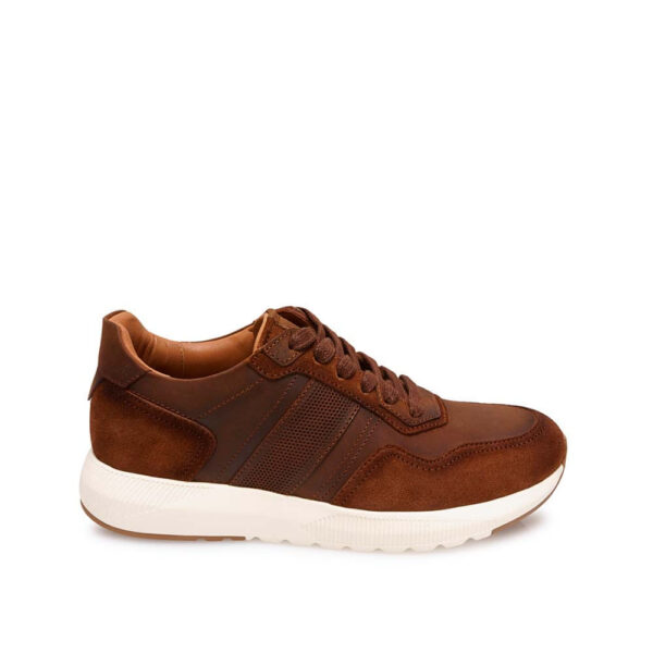 Zapatilla Casual RICARDO-2607 Castaño Viale Homme Cuero