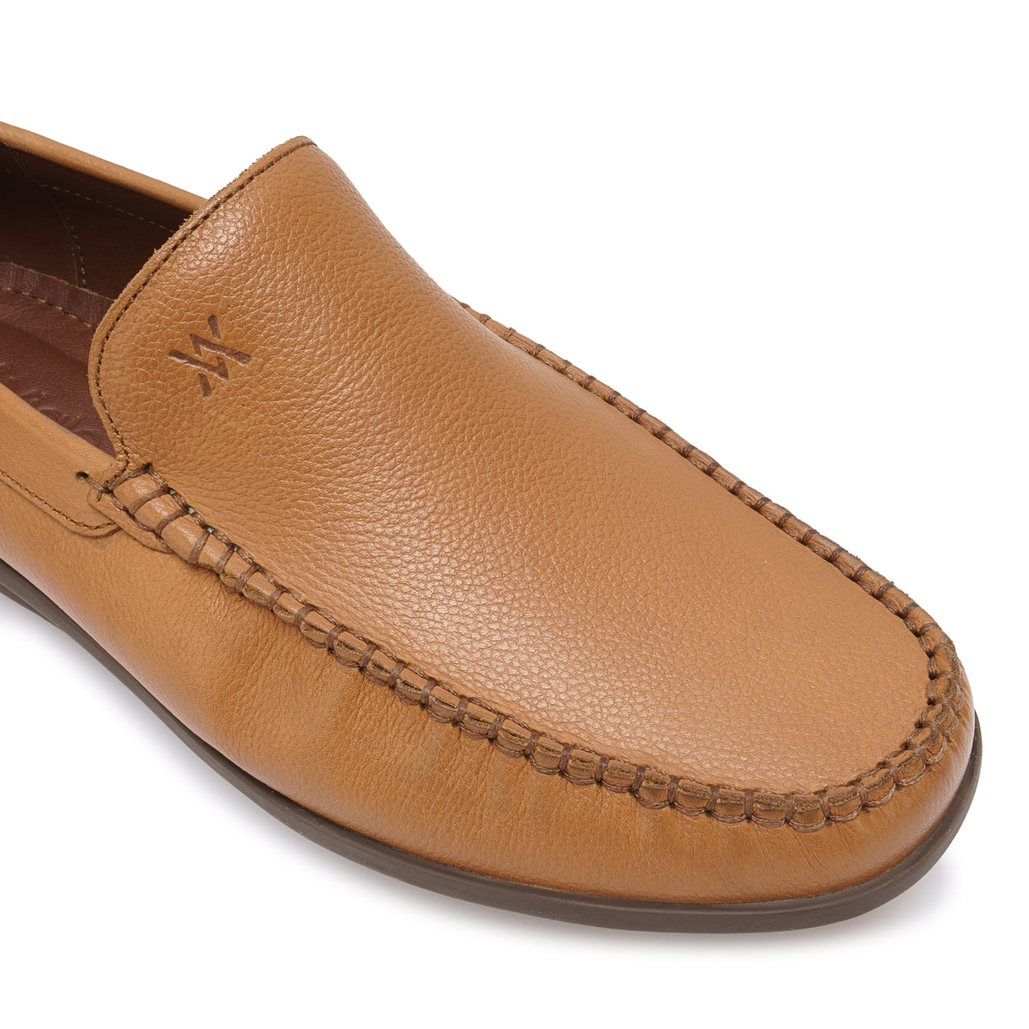 Zapato Mocasín Casual SERGIO-2609 Nutria Viale Homme Cuero - Imagen 3