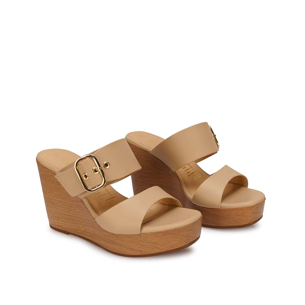 Sandalia Slide Casual SOFI-2604 Pele Viale Cuero - Imagen 4