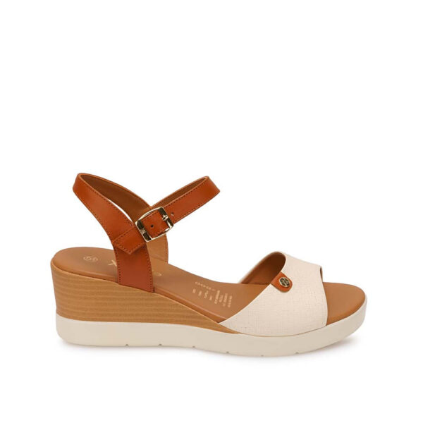 Sandalia D'orsay Casual TASTE-2601 Perla Viale Cuero