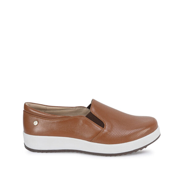Zapato Derby Casual WIL-2623 Natural Viale Cuero