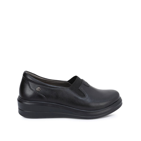 Zapato Slip On Casual WIL-2629 Negro Viale Cuero