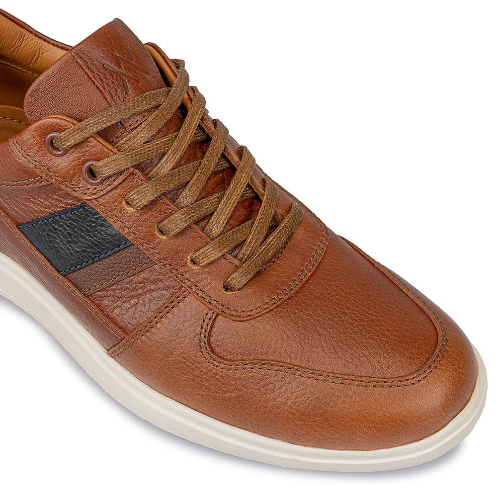 Zapatilla Casual RICARDO-031 Natural Viale Homme Cuero - Imagen 11