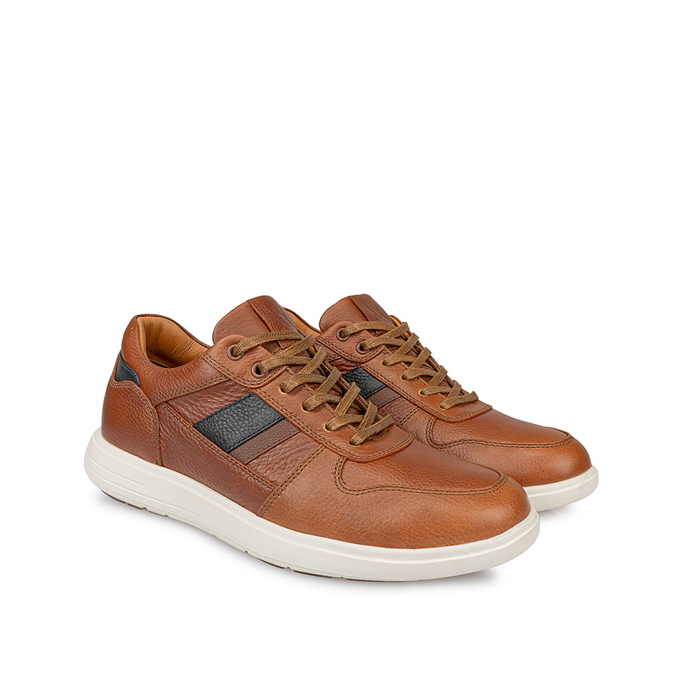 Zapatilla Casual RICARDO-031 Natural Viale Homme Cuero - Imagen 16