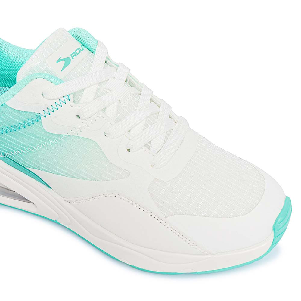 Zapatilla Casual ELA-2501 Blanco/Aqua Routt - Imagen 6