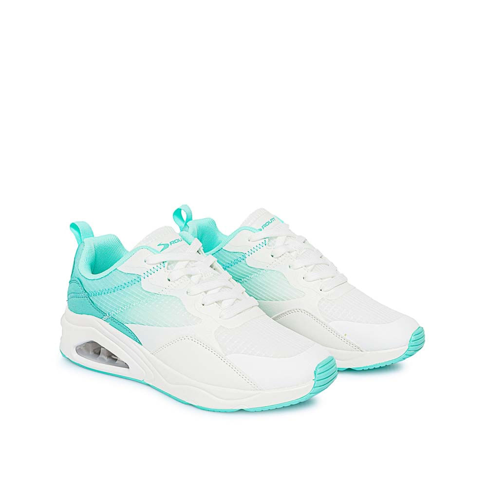 Zapatilla Casual ELA-2501 Blanco/Aqua Routt - Imagen 8