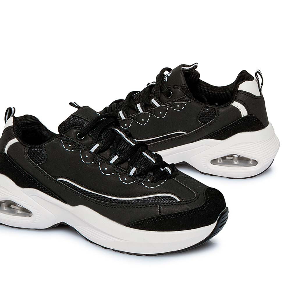 Zapatilla Casual ELA-2503 Negro Routt - Imagen 3