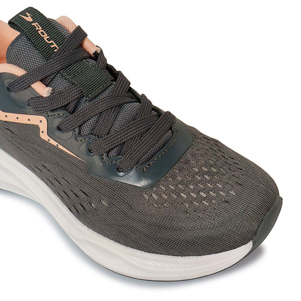 Zapatilla Casual ELA-2506 Gris/Melon Routt - Imagen 2
