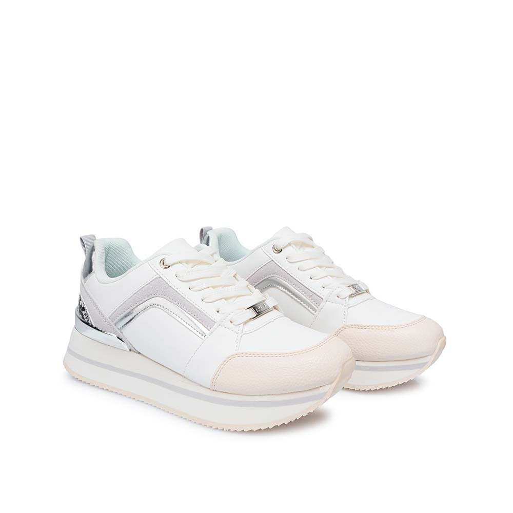 Zapatilla Casual VALE-2505 Blanco/Gris ADV - Imagen 8
